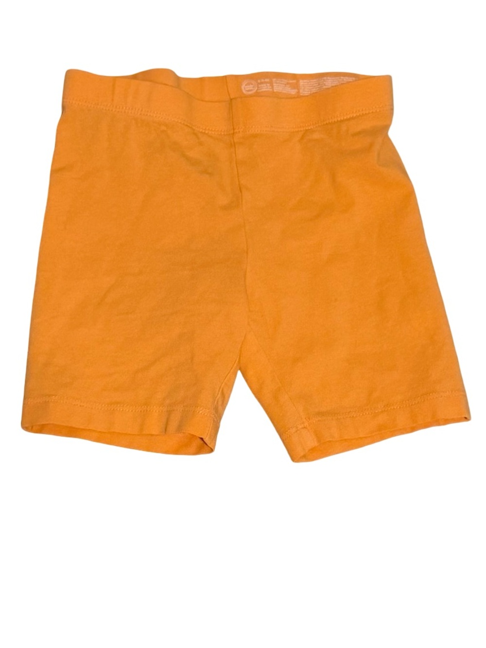 Wonder Nation Girls Cotton Stretch Bike Shorts Orange Size 6-6X